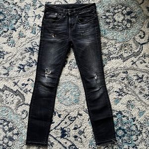 R13 Mid Rise Jeans